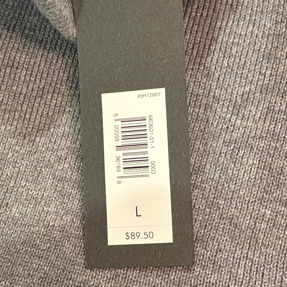 Banana Republic Charcoal MockTurtleneck Sweater- brand new!! - Picture 3 of 4
